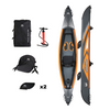 Aqua Marina 12&#39;4 Tomahawk Air-K Inflatable Kayak Package - Kayak Creek