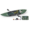 Sea Eagle 385FTA FastTrack Inflatable Kayak | Deluxe Solo Angler Package - Kayak Creek
