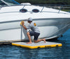 Solstice 6&#39; X 5&#39; Drop Stitch Inflatable Dock - Kayak Creek