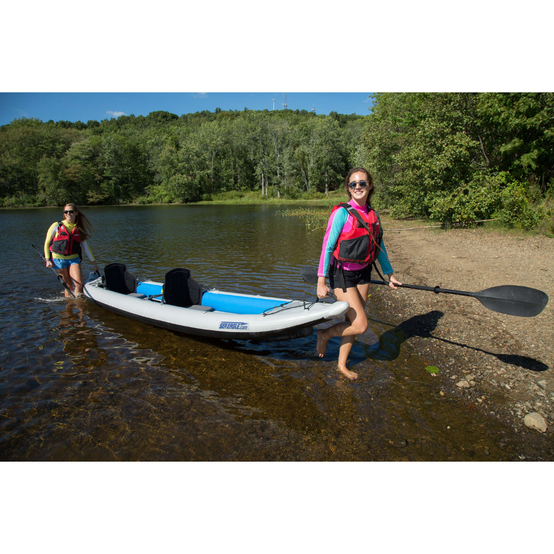 Buy Sea Eagle FastTrack Inflatable Kayak  Pro 3-Person Package Online -  Kayak Creek