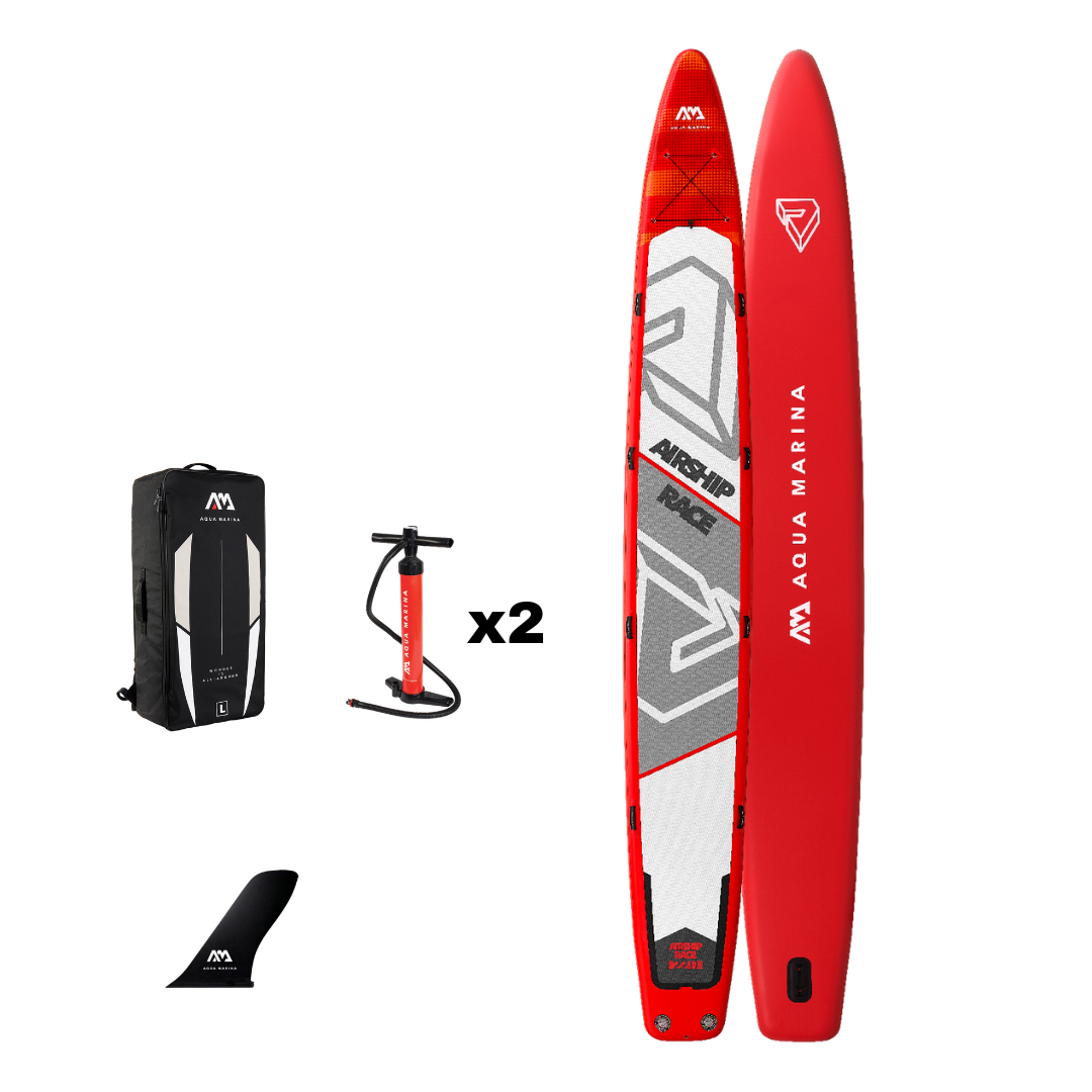 Buy Aqua Marina 22'0 Airship Race Inflatable SUP Online - Kayak Creek