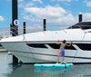 Solstice 8&#39; X 5&#39; Inflatable Luxe Track Dock - Kayak Creek