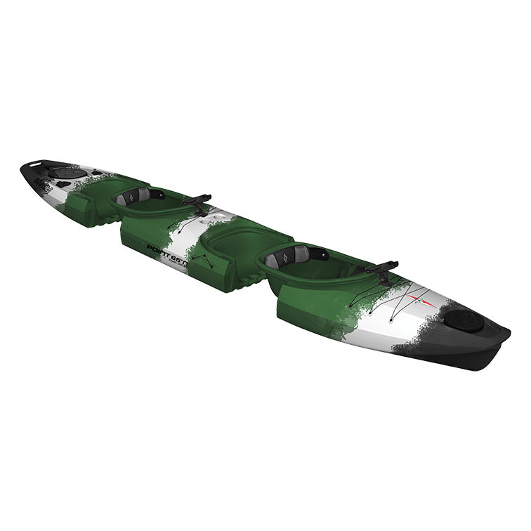 Point 65 Martini GTX Angler Modular Fishing Kayak | Tandem - Kayak Creek