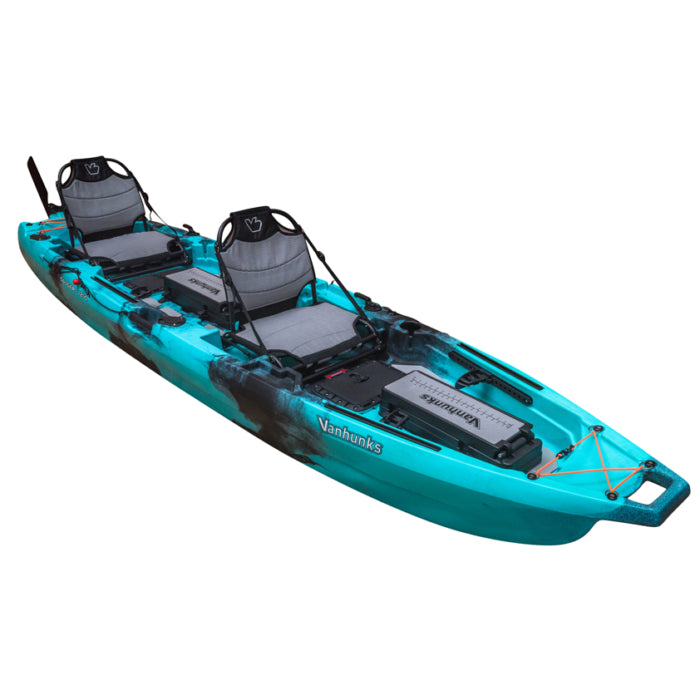 Buy Vanhunks Sauger 12' Tandem Fin Drive Fishing Kayak Online - Kayak Creek